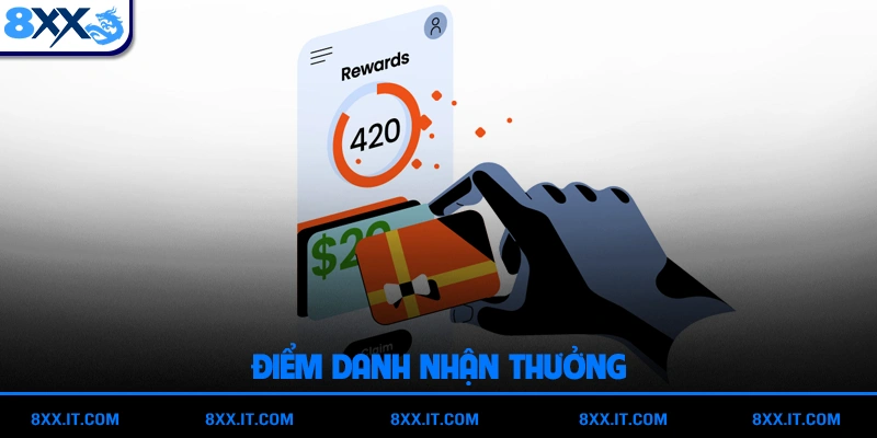 Điểm danh nhận thưởng