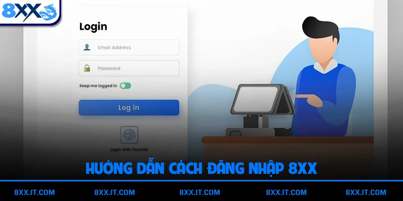 Hướng dẫn cách đăng nhập 8XX trên app và website